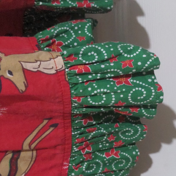 Eleanor Rose Christmas Reindeer GiGi Dress. Size 4-5 - Picture 6 of 9